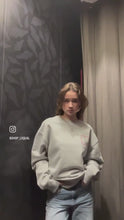 Load and play video in Gallery viewer, Oversized unisex sweater UNDRESS
